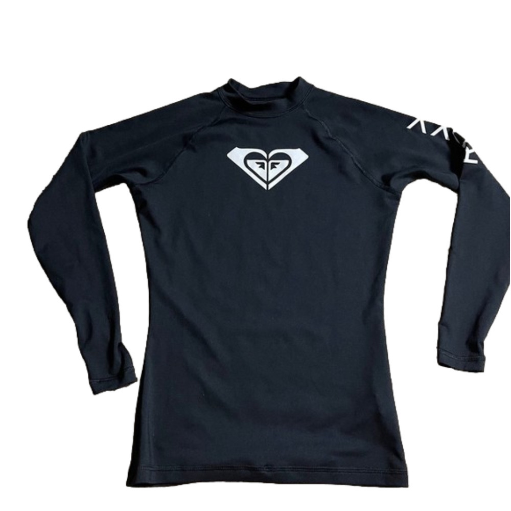 Roxy girls medium rash guard